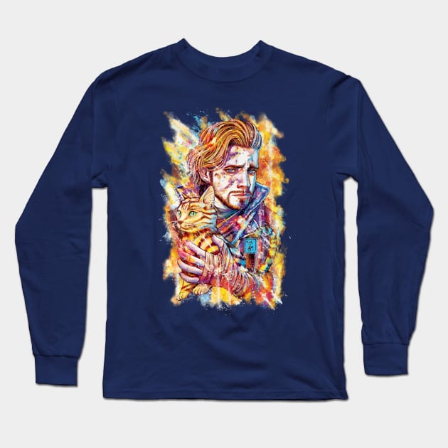 Caleb Long Sleeve T-Shirt by kingcael